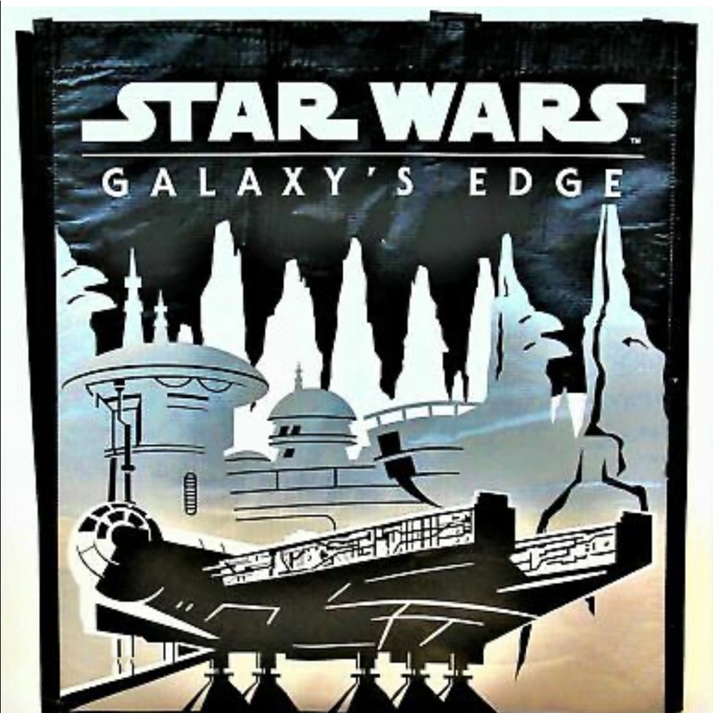 🎉🔥 HP!! Star Wars Disneyland Galaxy’s Edge Reusable Tote Bag